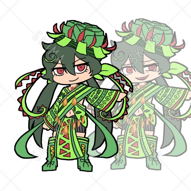 食虫植物モチーフ