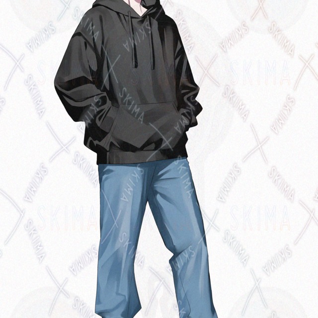 男性立ち絵【表情８種】の商品画像4枚目