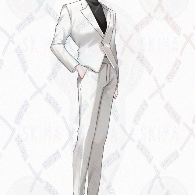 Male standing picture [8 expressions]. 的商品圖片第 5 張