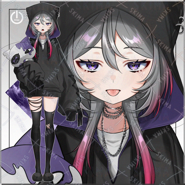 【1点限定】黒猫パーカーの女の子【IRIAM対応】
