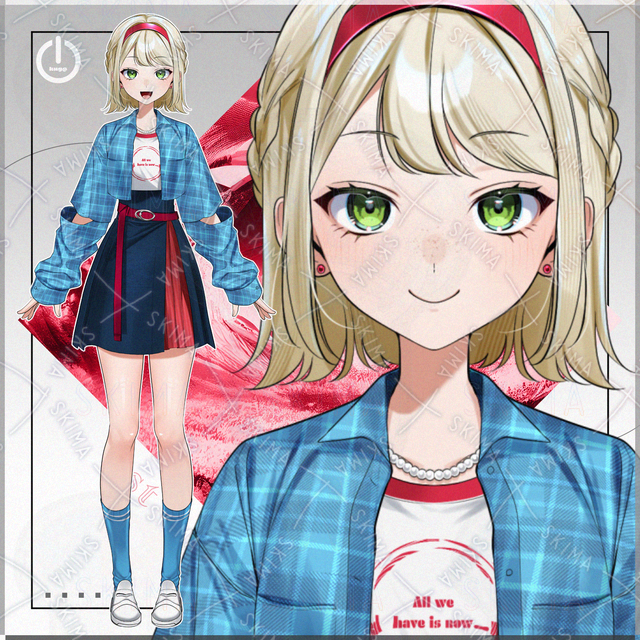 【1点限定】そばかすブロンドガール【IRIAM対応】