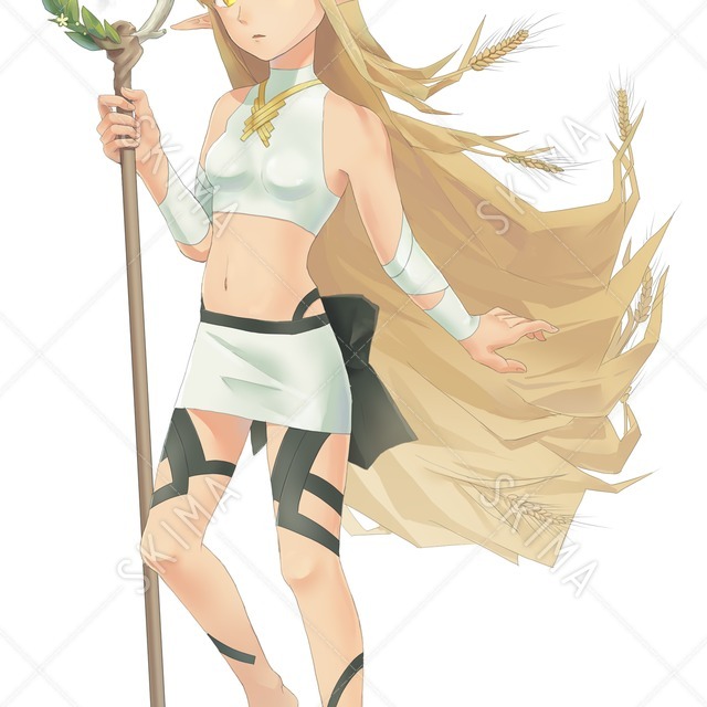 麦わら髪のエルフ