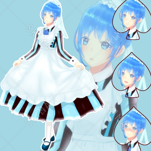 スペードメイド ※表情差分あり