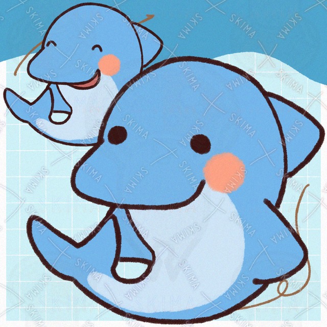 青いイルカ（全10種）