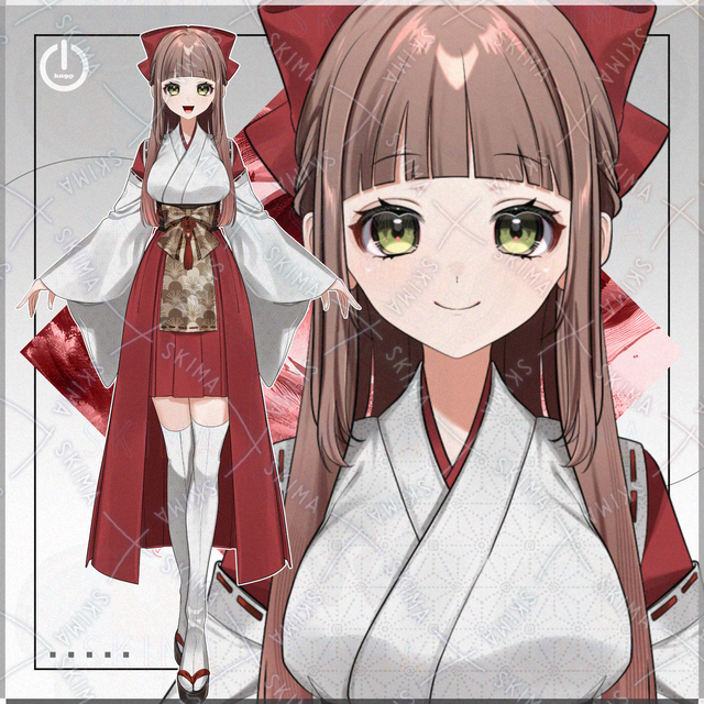 【1点限定】巫女さん【IRIAM対応】
