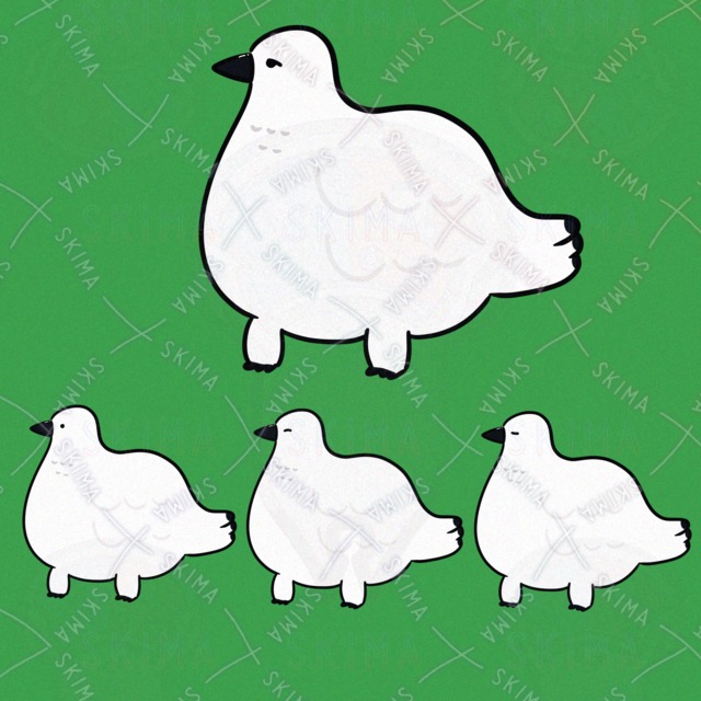ふくふくならいちょう（表情4種類）