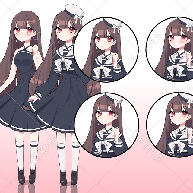 セーラー服少女