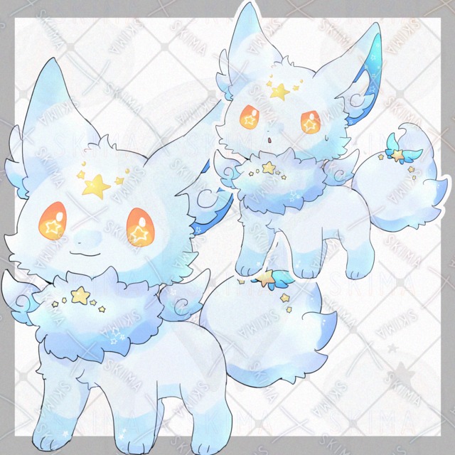 星ケモ【表情8種類】