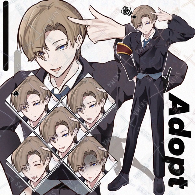 男性【スーツ/警官】