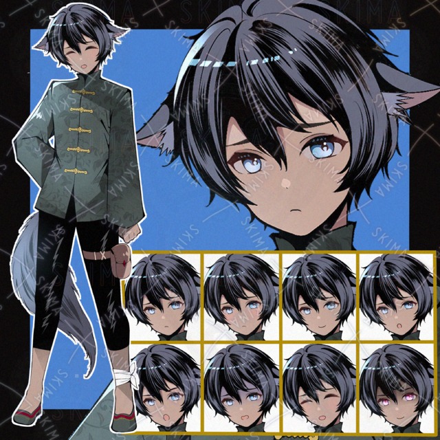 adopt 表情８種