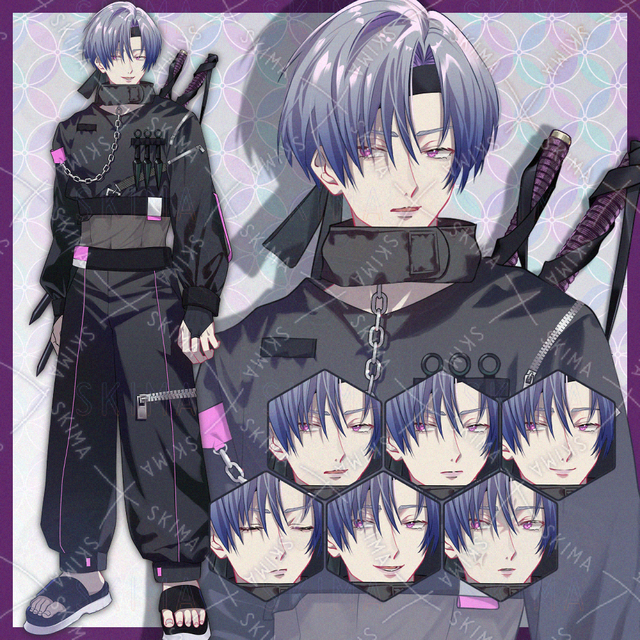 忍者風の男性　Adopt.10