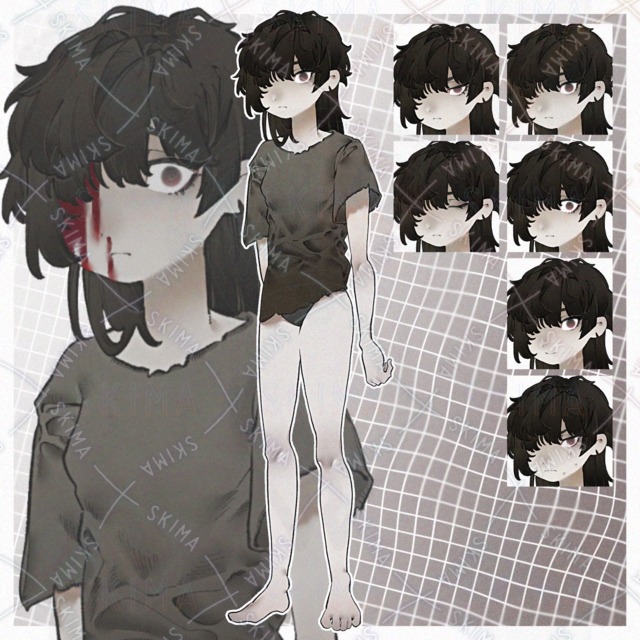 【差分6種＋】ボロボロな子