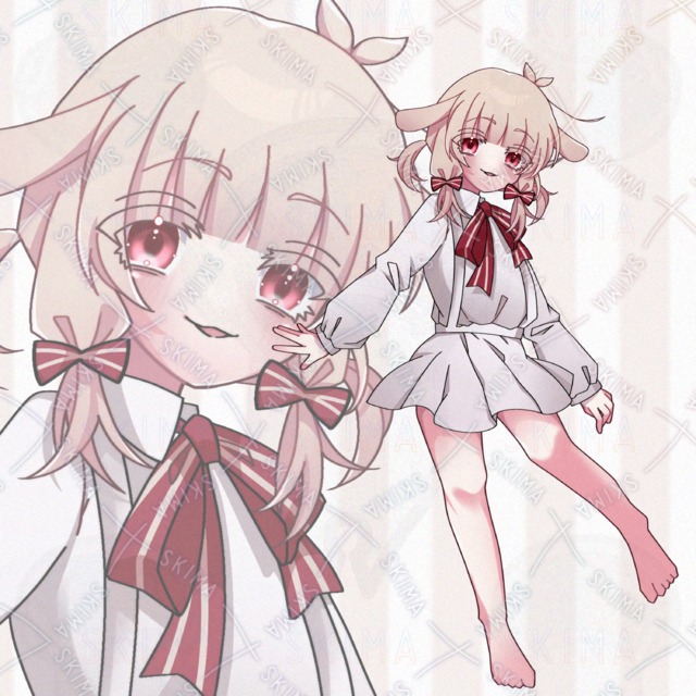【表情差分なし】元気いっぱいの明るい少女
