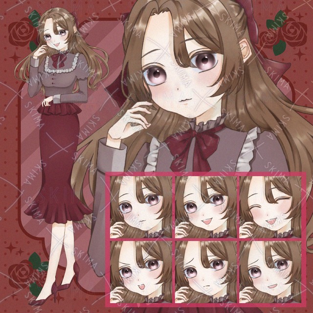 【限定SALE】お嬢様風の女の子