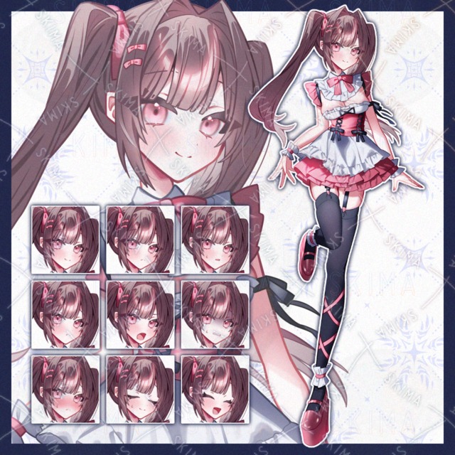 メイド風の女の子