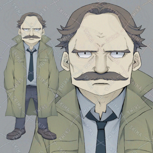 ヒゲの小男