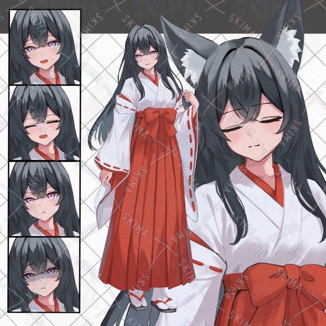 adopt【表情9種+狐耳】