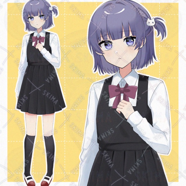 【表情9種】少女