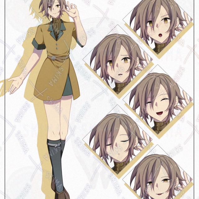 キャラ立ち絵　6種