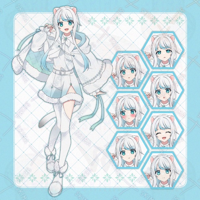 オコジョの女の子adopt8