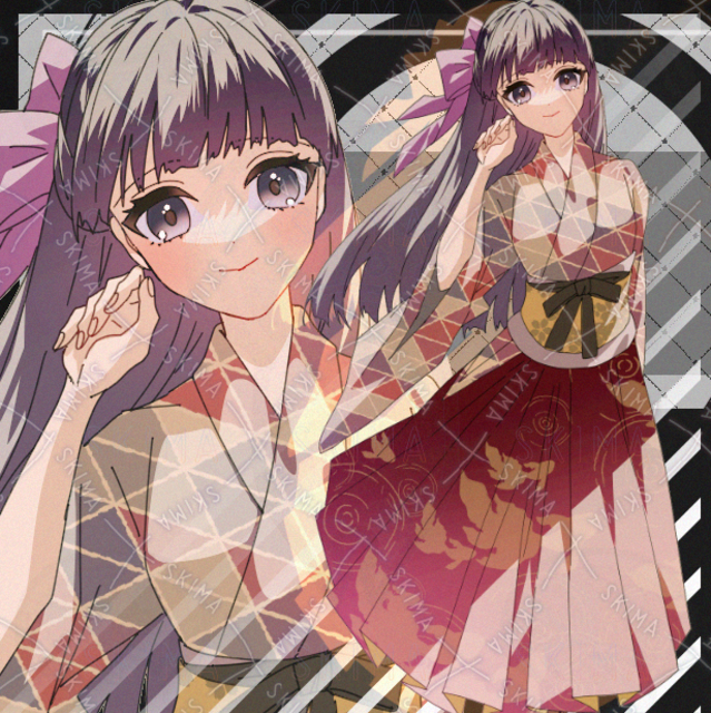 女の子　大正浪漫　ファンタジー　女子　袴　ロング　女学生