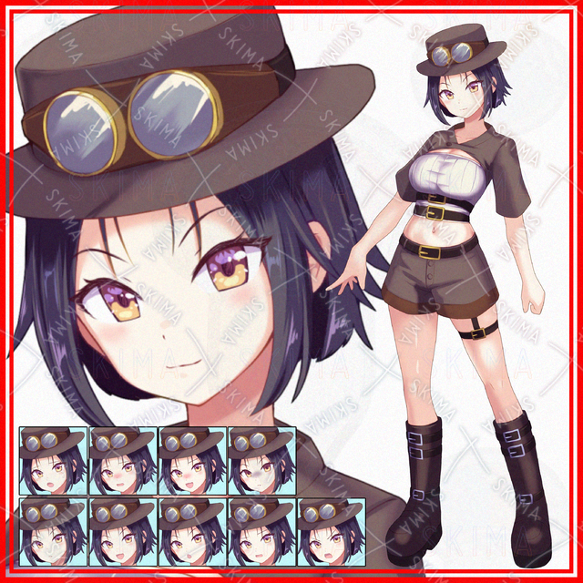 スチームパンクな女の子
