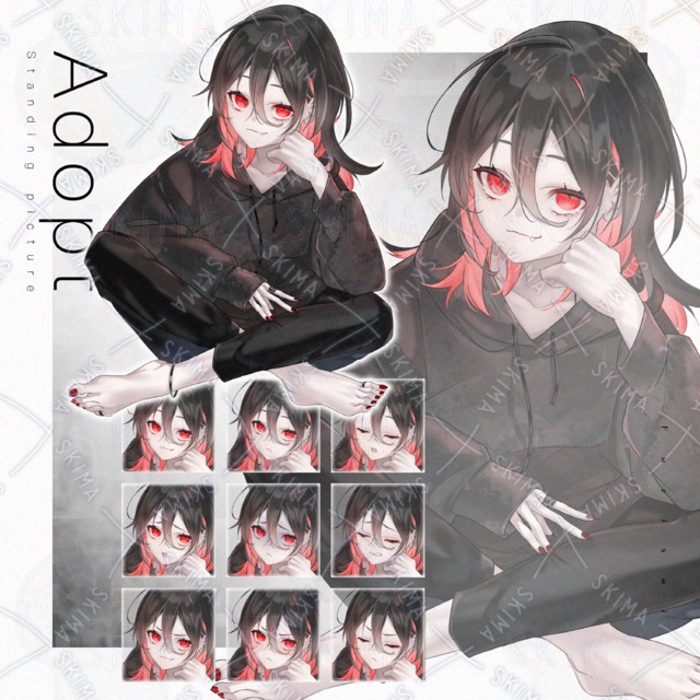 【Adopt】表情差分9種
