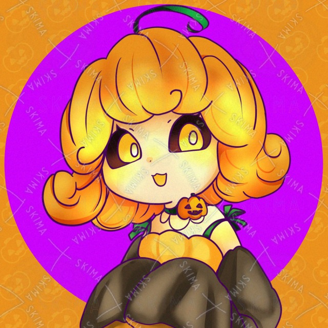 ハロウィン / SNS / アイコン / 人物 /