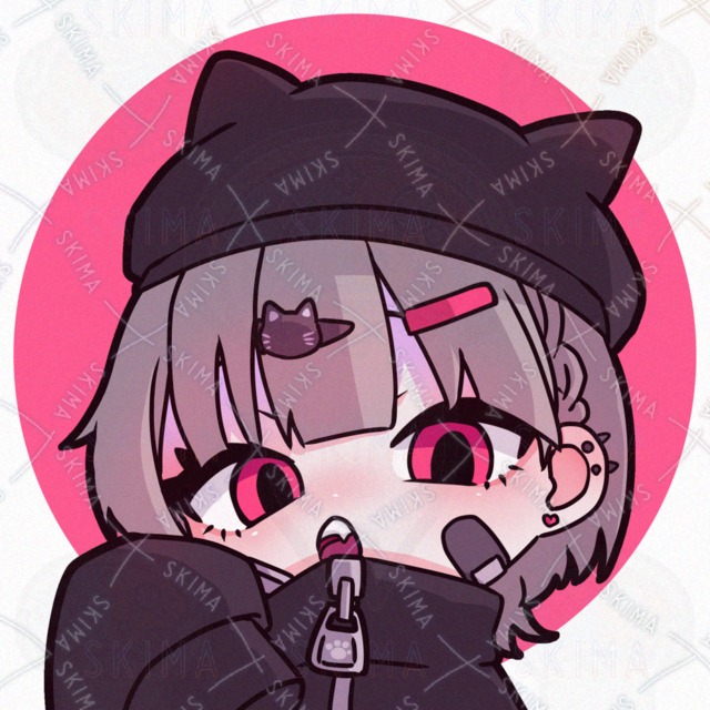 アイコン　猫耳女の子