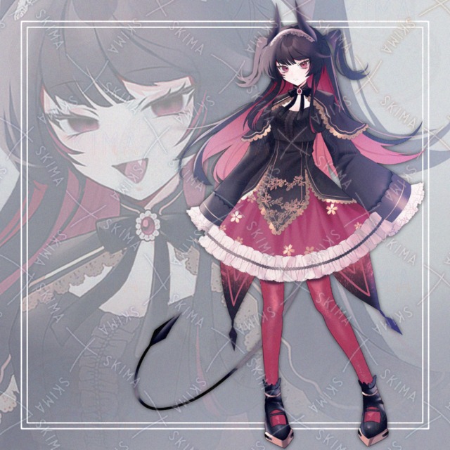 25T 悪魔少女　表情差分7種+ツノ・尻尾差分付