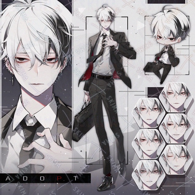 【adopt】表情8種＋鞄＋デフォルメ