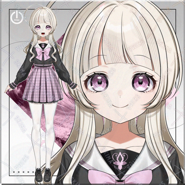 【1点限定】ピンクセーラーの女の子【IRIAM対応】
