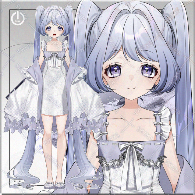 【1点限定】スーパーロングツインの部屋着女子【IRIAM対応】