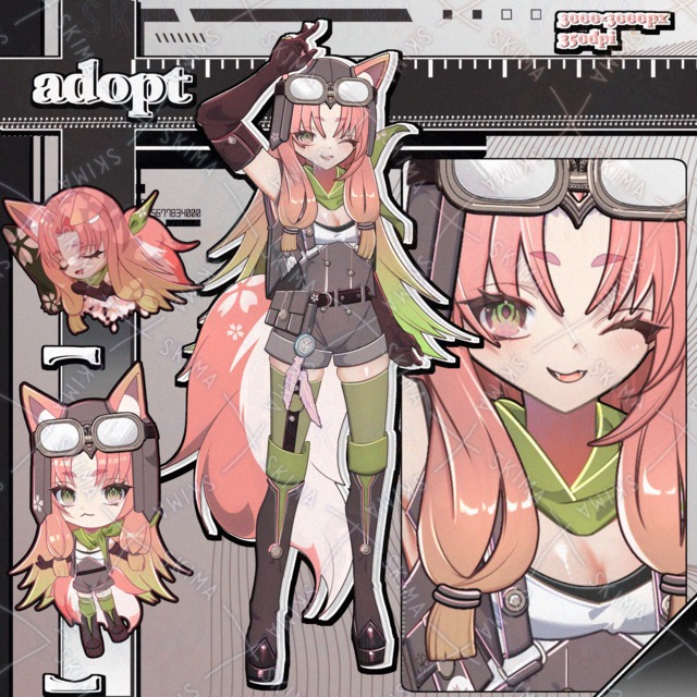 adopt【表情8種類】