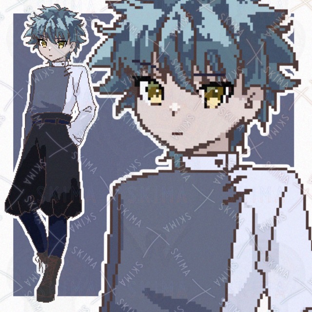 密偵の男の子（ドット絵）