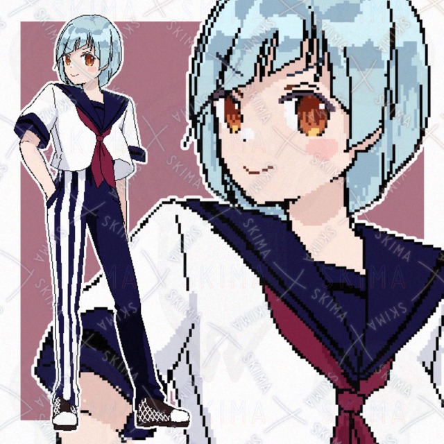 セーラー服（ドット絵）