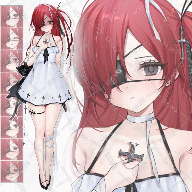 【9/30までSALE！】赤髪のヤンデレ少女