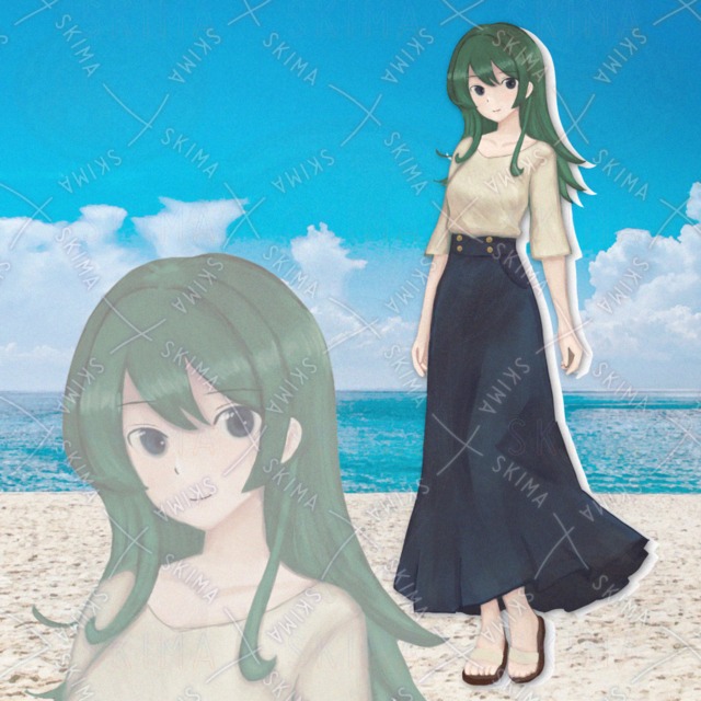 セール中！緑髪のお姉さん