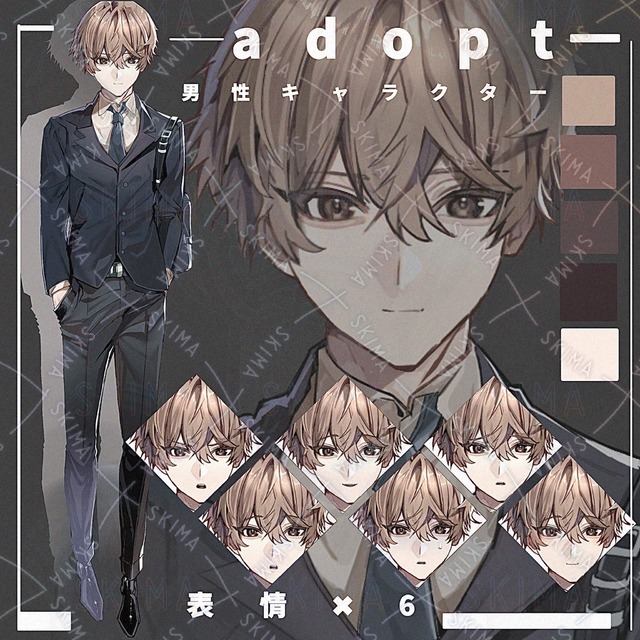 Adopt・男性キャラクター
