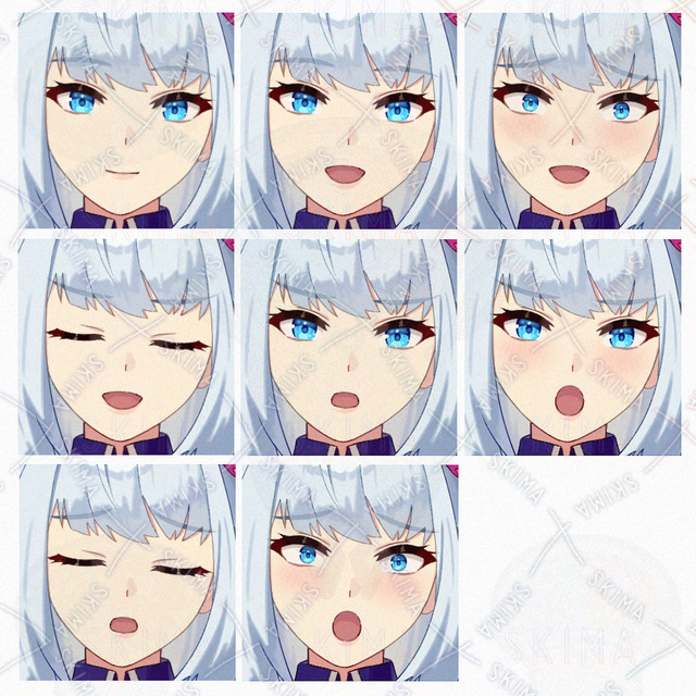 魔導書 (表情8種)の商品画像2枚目