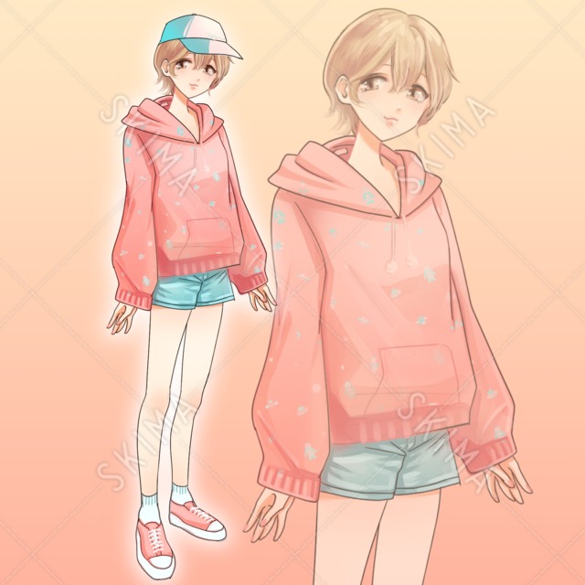 ショートカットの女の子