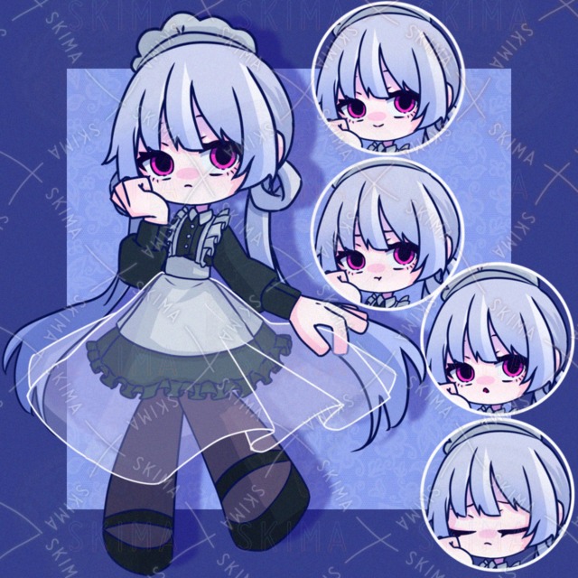 全5種 メイドちゃん