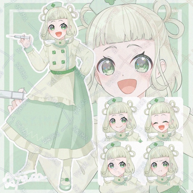 【IRIAM向け】立ち絵イラスト