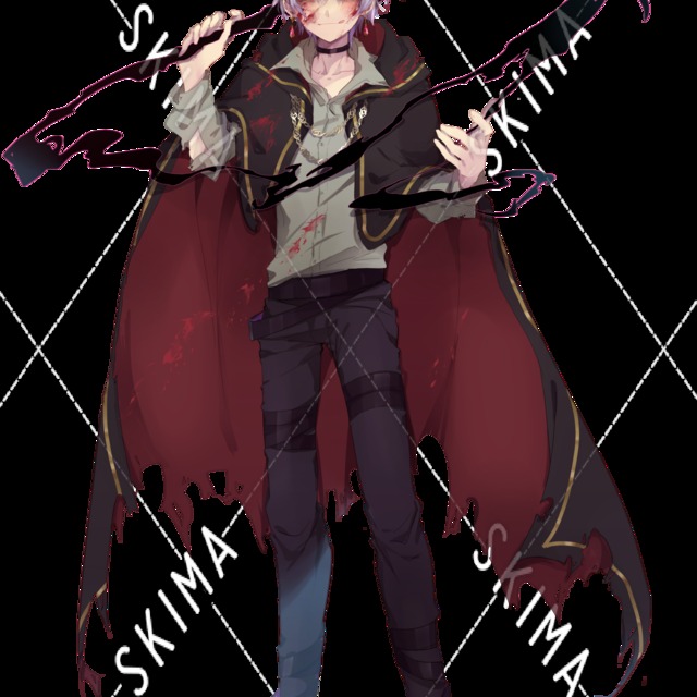 死神の男 表情8種 スキマ スキルのオーダーメイドマーケット Skima
