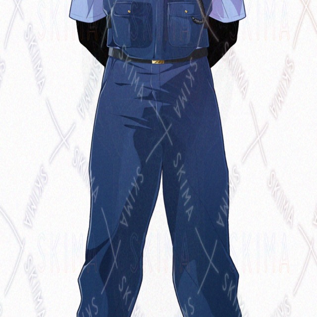 男性モブ警察官　立ち絵の商品画像6枚目