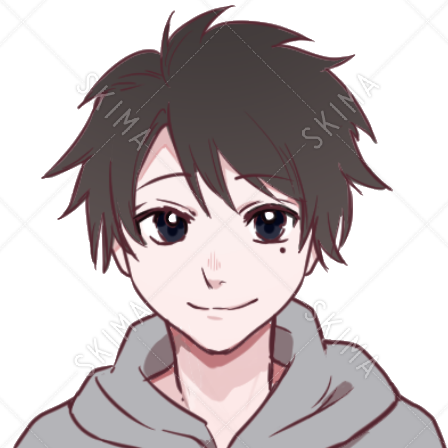 パーカー男子アイコン スキマ スキルのオーダーメイドマーケット Skima