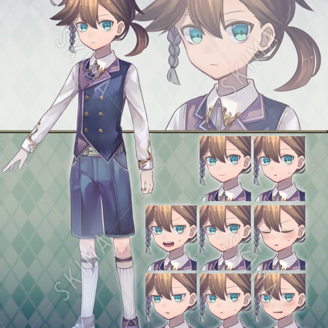 【表情差分10種類】少年