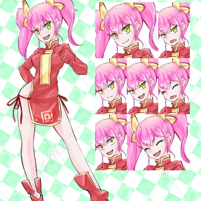 頭の良くない系女の子(差分あり)