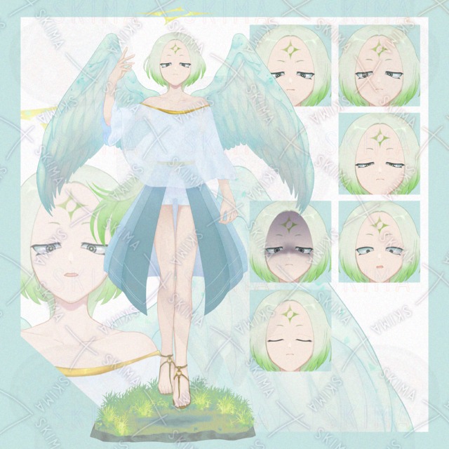 【立ち絵 Adopt】天使/翼/長髪
