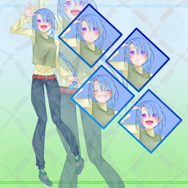 明るい女の子